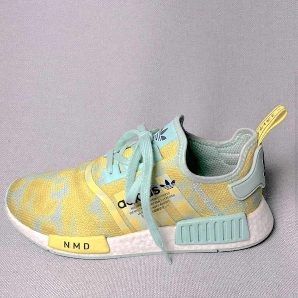 Adidas NMD R1 GX7669 Men's sneakers yellow Clear Mint size 9